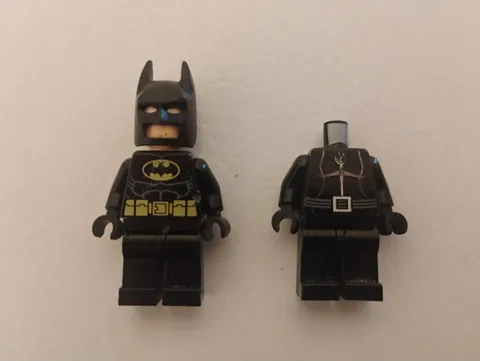 Lego 2006 Batman Minifigure Damaged Lot Batman, and Catwoman READ Rare!