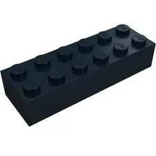10x LEGO® Part 2456 - Brick 2 x 6