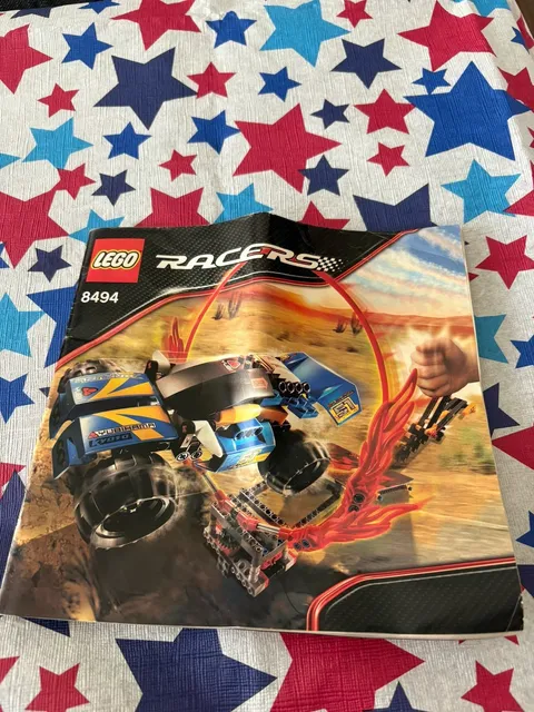 Lego Racers Ring of Fire 8494 Loose Pieces - SEE DESCRIPTION
