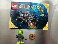 LEGO Atlantis 8056 Monster Crab Clash - Minifigure & Building Instructions ONLY