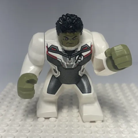 Lego Avengers Endgame Minifigure - Hulk, White Jumpsuit Giant (sh0611) 76144