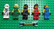 Lego Ninjago Minifigure lot of 5 Tournament of Elements W/ RARE ZANE! 853544