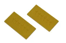 2 Lego® TRAIN Railway 9V RC Cargo Panel Plate 8x4 YELLOW