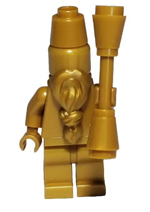Lego Minifigure Harry Potter HP204 Statue Hogwarts Architect Monochrome