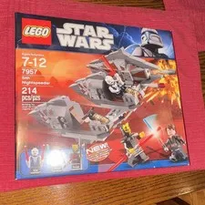 LEGO Star Wars Sith Nightspeeder 7957 Complete Set 214 pcs Boxed Age 7-12