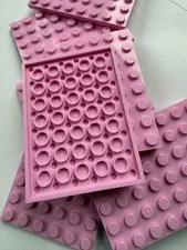 LEGO-NEW-#3036- BRIGHT PINK-PLATE 6 X 8 -2 PIECES