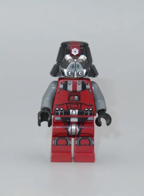LEGO Star Wars Sith Trooper deep red minifigure 75001