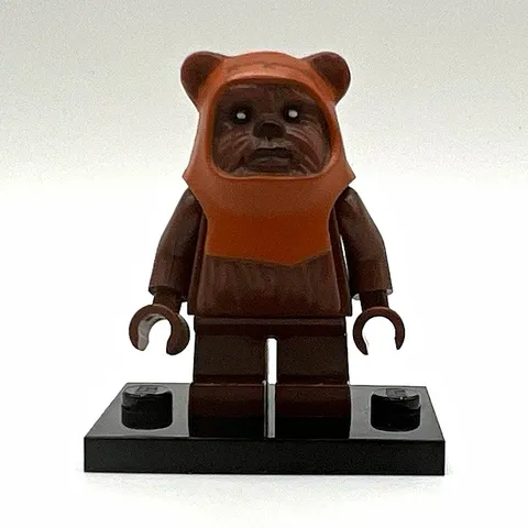 LEGO Star Wars Wicket Ewok Dark Orange Hood sw0237