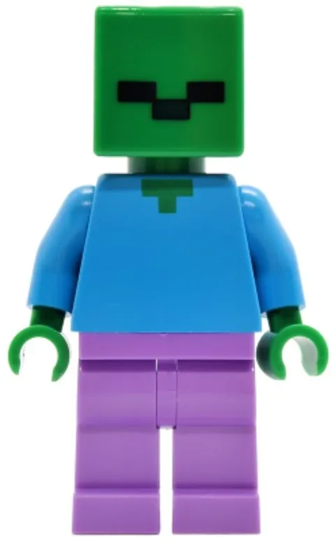 LEGO® Minifig min245 - Zombie - Medium Lavender Legs