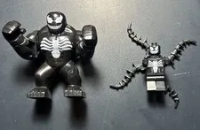 Lego Venom Custom Made Big Fig And Lego Venom Custom Made Mini Figure
