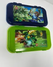 Iris Lego Legends of Chima Storage Case Mini Figure  - Green & Blue