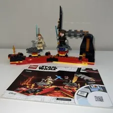LEGO Star Wars Duel on Mustafar 75269 COMPLETE w/ Minifigs, Manual. Great!