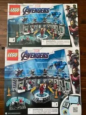 Lego IRON MAN'S HALL OF ARMOR 76125 *INSTRUCTIONS ONLY*