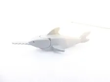 Old Light Gray Sawfish LEGO Animal Minifigure 6441 6559 1782