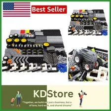 Versatile Technic Parts Group EV3 - 413 Pieces for Building Robots and More