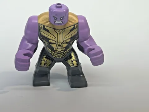 LEGO Marvel Minifigure - Thanos Large Figure Angry Face - SH0896
