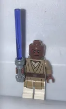 Lego Star Wars Mace Windu (WHITE LEGS) 75019 Minifigure Clone Wars Figure
