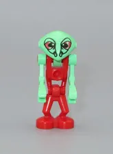 LEGO LOM Martian Alien Arcturus red minifigure Space Life on Mars 7317