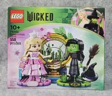 LEGO Wicked 75682 Elphaba & Glinda Figures 558 pcs W/ Brick Separator New Sealed