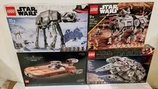 LEGO Star Wars (x4) AT-AT 75288 AT-TE 75337 UCS 75341 Falcon 75257 New Sealed