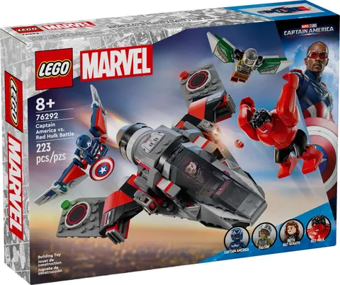 LEGO Marvel 76292 Captain America vs Red Hulk Showdown - New Sealed