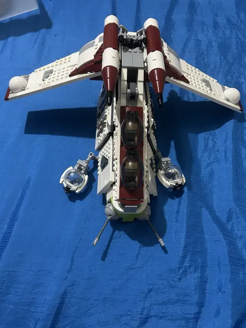 LEGO Star Wars: Recolored Coruscant Guard Gunship (75354) (Gunship Only)