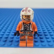Lego Star Wars - Luke Skywalker Pilot Minifigure (sw0991) From 75288 75259 sw991