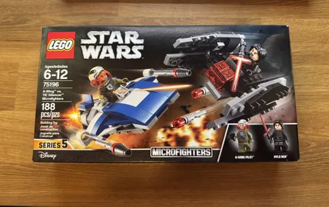LEGO Star Wars A-Wing vs. TIE Silencer 75196 Microfighters 188 pcs Series 5
