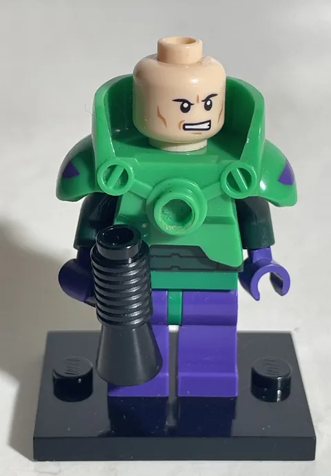 Lego Lex Luthor 30164 Battle Armor, Dark Purple Legs Super Heroes Minifigure 