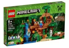 LEGO Minecraft 21125 The Jungle Tree House Rare Retired Complete Modular Set