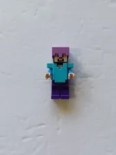 Lego Mini Figures Steve with Amour Minecraft Mini-fig
