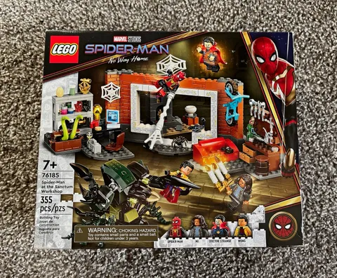 LEGO Marvel Spider-Man No Way Home 76185 Sanctum Workshop Complete Set 355pc