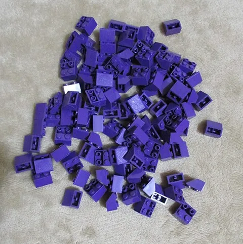 LEGO Slope, Inverted 45 2 x 2 Dark Purple no. 3660 (Qty 110) *NEW*