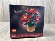 Brand New LEGO set Botanicals: Poinsettia (10370)