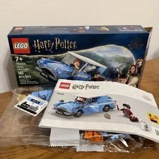 LEGO Harry Potter 76424 Flying Ford Anglia - Sealed Bags, Open Box