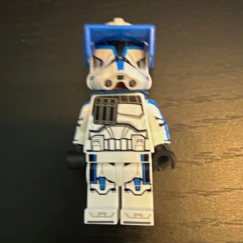 LEGO Star Wars Clone Trooper Minifigure White w/ Blue Markings Helmet Visor