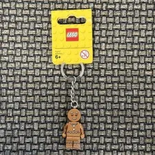 Brand New LEGO 851394 Gingerbread Man Christmas Keychain NWT New