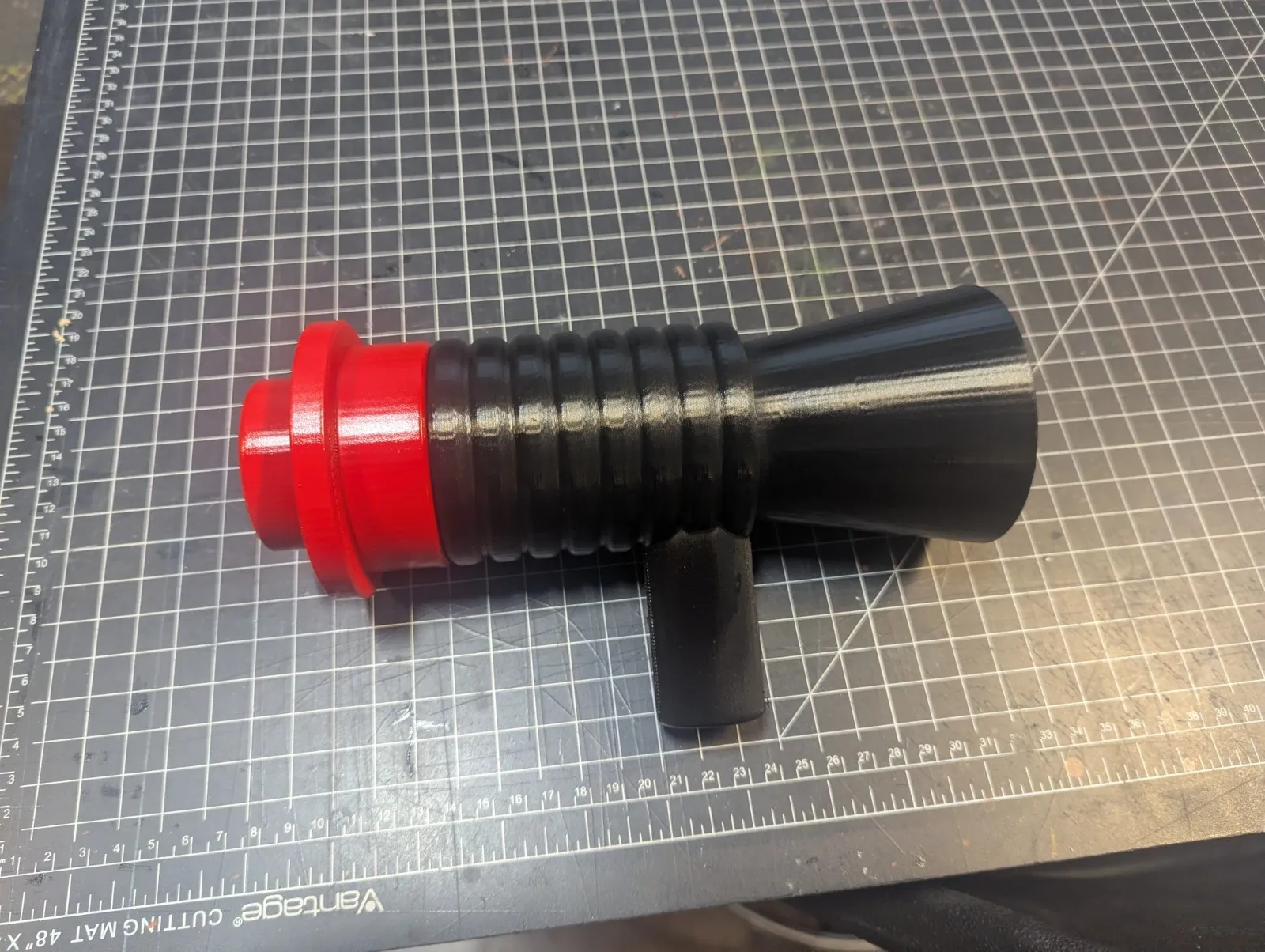 LEGO Black and Red Life Size Blaster