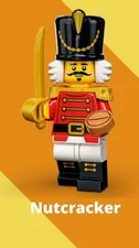 Nutcracker LEGO Minifigures Series 23 71034 Retired Unopened, identified by feel