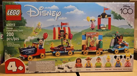 LEGO Disney Celebration Train 43212 NEW Sealed Retired Mickey Minnie Pirate Sail