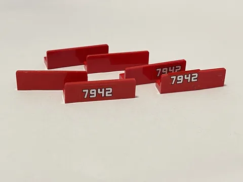 Lego 43337 Red Replacement Add-on Pieces Parts Lot of 6