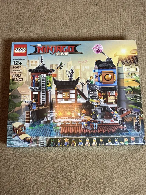 Lego 70657 Ninjago City Docks 3553pcs Factory-Sealed NEW