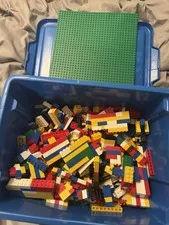 LEGO 1200-Piece Bulk Bricks & Blocks Set 3033 Bucket/Tub, Ages 5-10