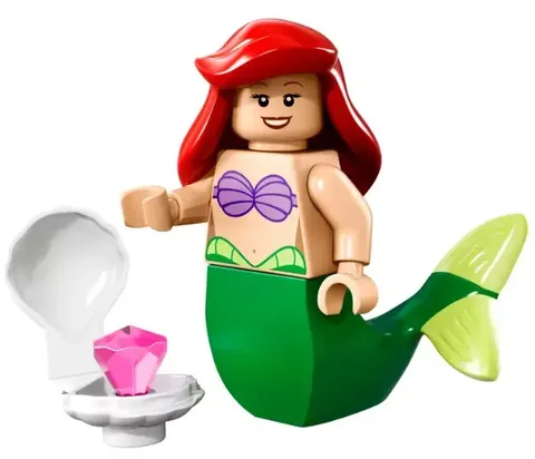 LEGO ARIEL DISNEY SERIES 1 COLLECTIBLE MINIFIGURES 71012 little mermaid