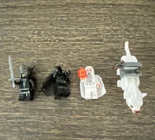 LEGO Lot of 4 Rare LOTR Minifigures Read Disc