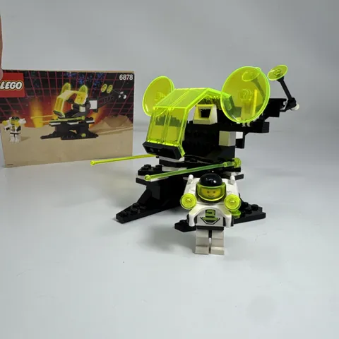 VTG Lego Set 6878 Blacktron II Sub Orbital Guardian Complete w/ Manual No Box