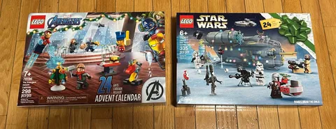 Advent Calendars LOT OF TWO - LEGO 76196 & LEGO 75307 New Sealed Retired