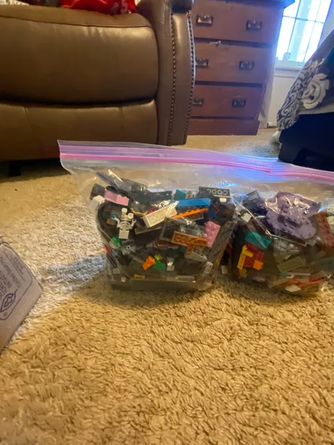 2 Lb bag of random legos
