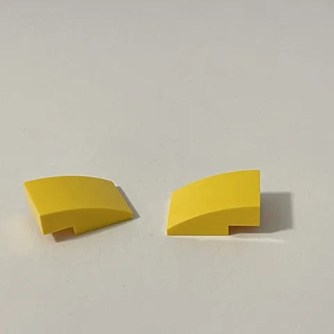 Lego 24309 Yellow Replacement Add-on Pieces Parts Lot of 2