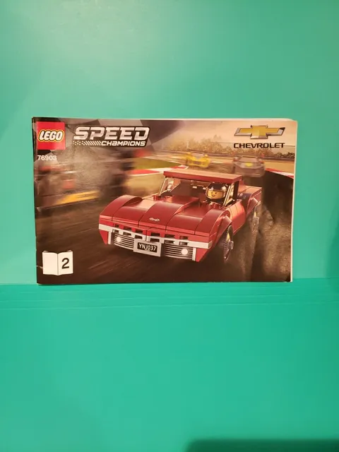 LEGO Speed Champions 76903 Instruction Manual Guide Book MANUAL 2 ONLY